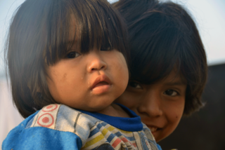 Kinder in Kolumbien werden mit Spenden unterstützt